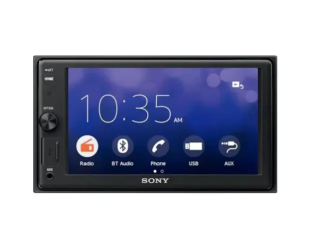 Receptor media SONY XAV1500, ecran de 6.2 15.7 cm, Bluetooth®, Weblink™ Cast