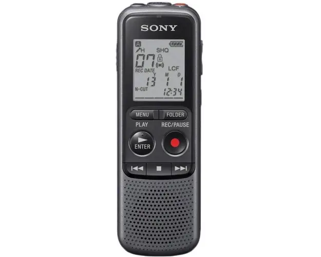 Reportofon Sony ICD-PX240, 4GB, Boxe Incorporate, Negru