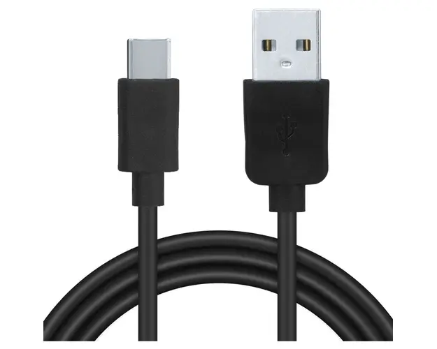 Cablu alimentare si date pt. smartphone, USB 3.0 (T) la Type-C(T), PVC,2.1,Retail pack, 1.8m, black