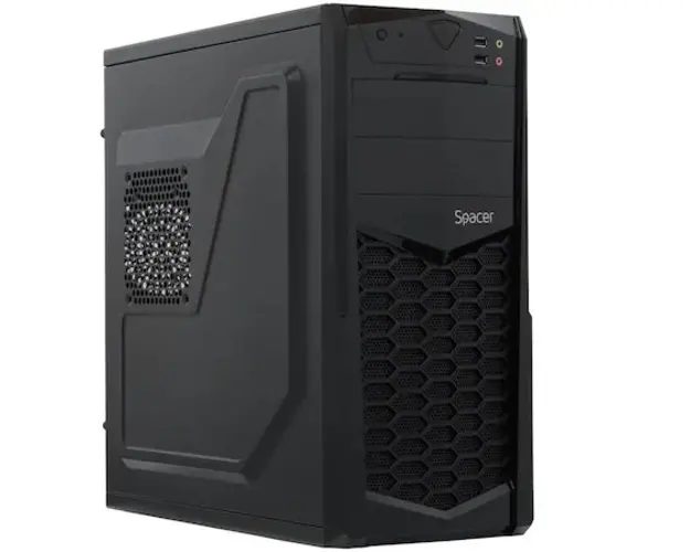 Carcasa Middle-Tower ATX, fara sursa, Krypton, black