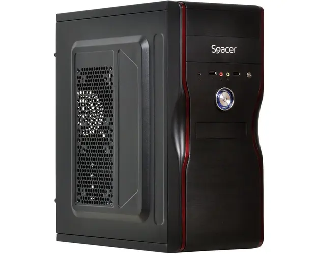 Carcasa Middle-Tower ATX, sursa SPS-ATX-500-V12, New Mercury