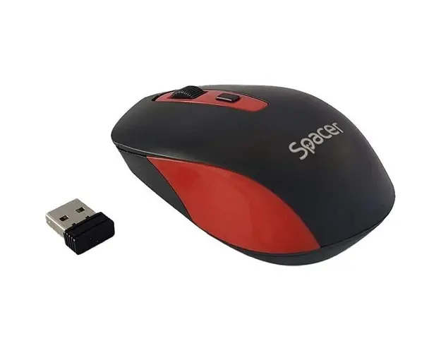 Mouse Spacer SPMO-WS01-BKRD Black/Red