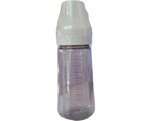 Biberon anticolici premium Spectra, cu tetina L, bleu, 260 ml