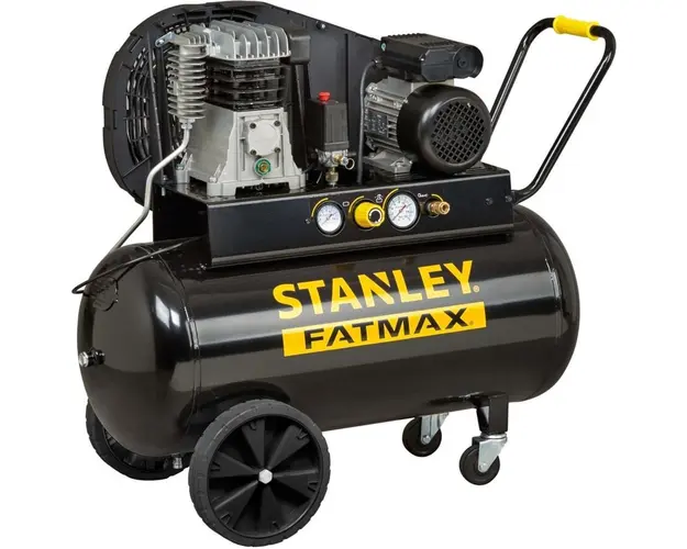 Compresor de aer profesional B 350/10/100 FatMax, 100l, 3CP, 10 bar, 330l/m, transmisie curea