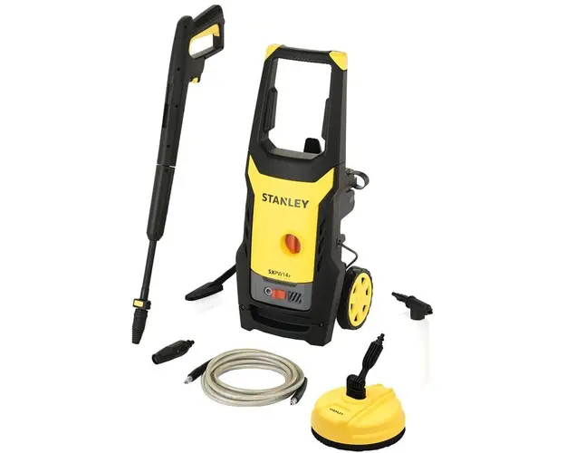 Masina de spalat cu presiune SXPW14PE, 1.4 kW, 110 bar, 390 L/H, accesorii incluse: perie auto, floor brush, lance, pistol, bidon detergent, furtun 5 m