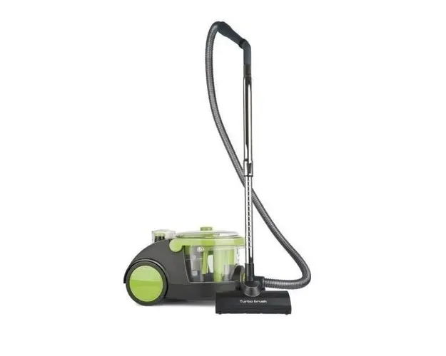 Aspirator cu filtrare in apa si absorbtie Studio Casa Hydratech Turbo, 2400 W, filtru Hepa, perie Turbo, negru/verde