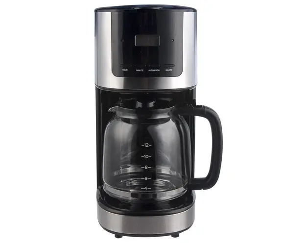 Cafetiera Studio Casa Cooking Expert SC118, 900 W, 1.5 l, afisaj digital, argintiu