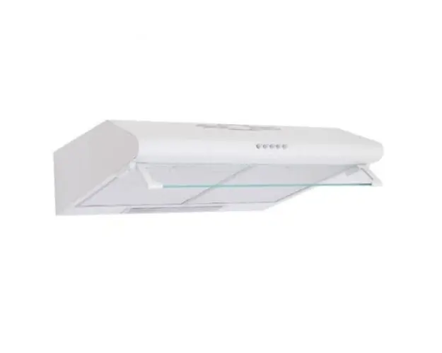 Hota clasica Alfa Studio Casa 60 cm, 2 motoare, 3 viteze, putere de absorbtie 483 mc/h, Alb