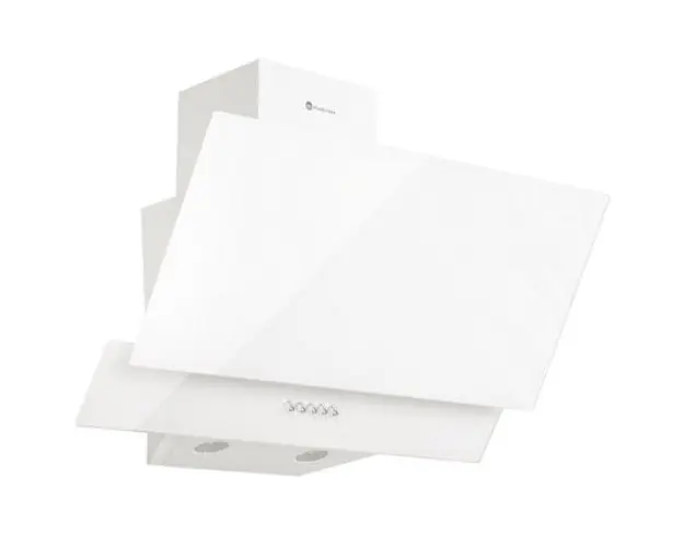 Hota decorativa Studio Casa Glam Duo Wh 60 cm, Sticla , Putere de absorbtie 300 m3/h, Alb