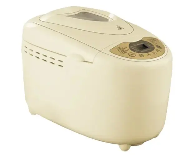 Masina de facut paine Studio Casa, Old Bakery, Design rustic, 800 W, 12 programe, Program Gluten free, Program pentru gemuri,1250 g, Afisaj LCD, Crem