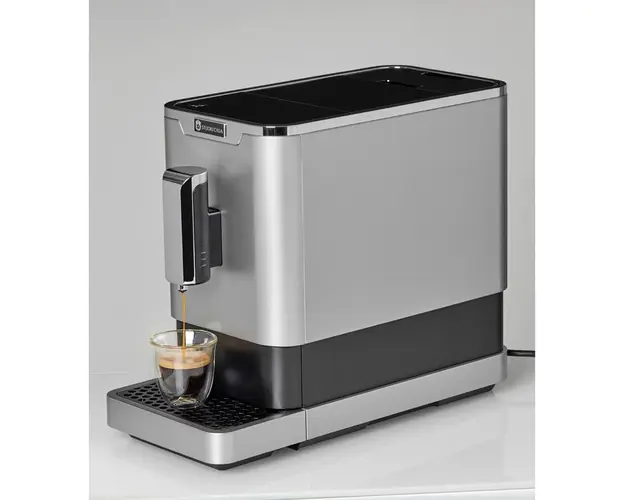 Pachet Espressor automat Studio Casa DIVA DE LUXE, cafea boabe, 1.1 l, 1470W, 19 Bar, inox + Aparat Spumat Lapte