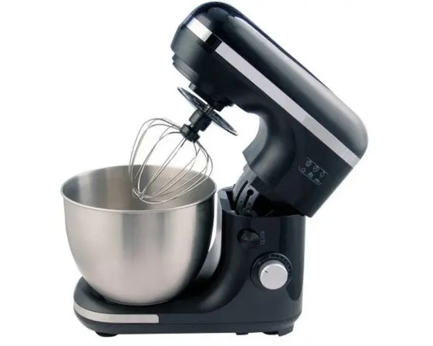 Robot de bucatarie Studio Casa Grand Chef SC1814, 600 W, Bol detasabil inox 5 l, 7 Viteze, Negru/ Argintiu