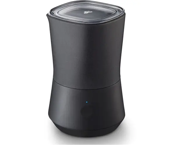 Aparat pentru spumare lapte Tchibo, 500W, 250 ml, baza rotativa, Negru