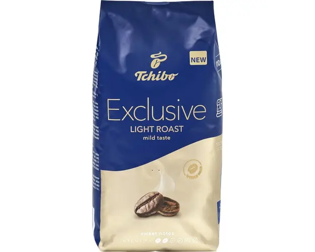 Cafea boabe Tchibo Exclusive Light Roast, 1kg