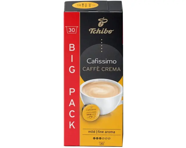 Capsule Tchibo Cafissimo Caffe Crema Fine Aroma, 30 capsule, big pack