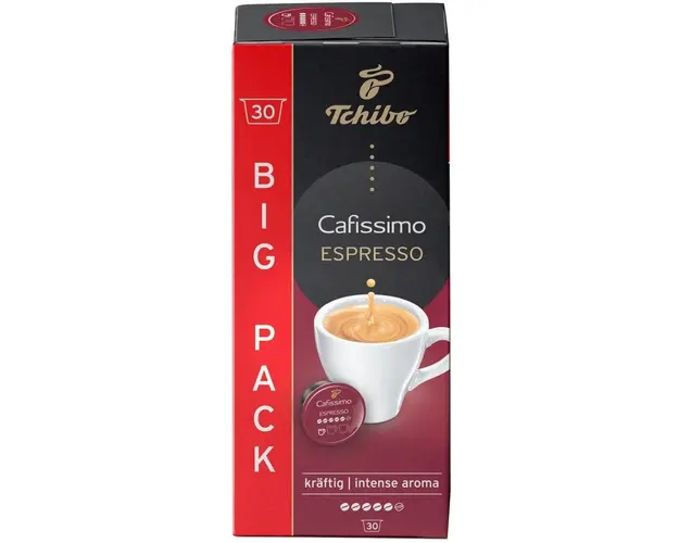 Capsule Tchibo Cafissimo Espresso Intense Aroma, 30 capsule, big pack, 225 g