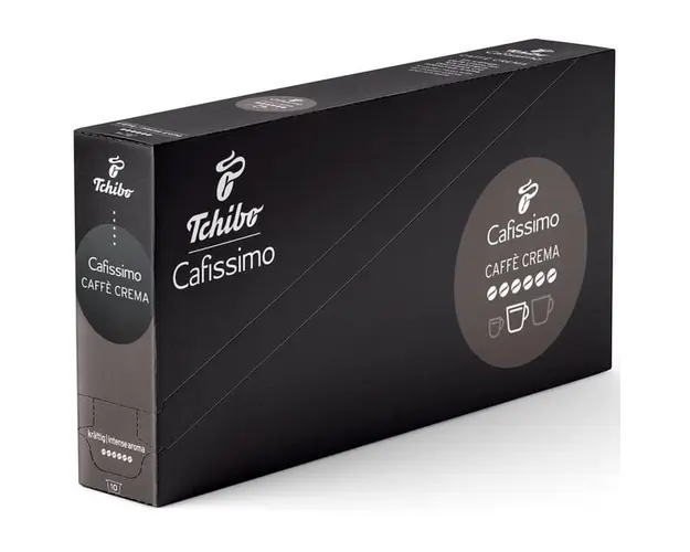 Set 8 x Cafea Tchibo Cafissimo Caffè Crema Intense, 80 Capsule, 560 g