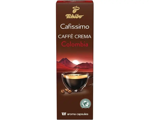 Capsule Tchibo Cafissimo Caffe Crema Colombia, 10 Capsule, 80 g