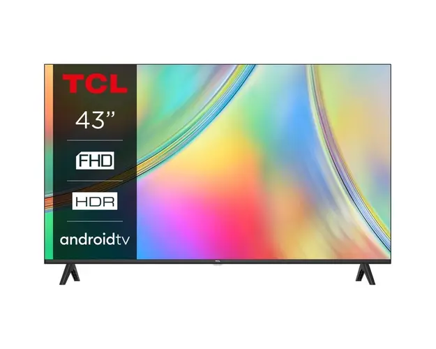 Televizor LED TCL 43S5400A, 108 cm, Smart Android TV, Full HD, Clasa F (Model 2024)