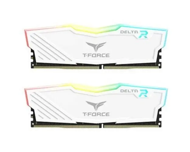T-Force DELTA RGB - DDR4 - kit - 16 GB: 2 x 8 GB - DIMM 288-pin - 3600 MHz / PC4-28800 - unbuffered