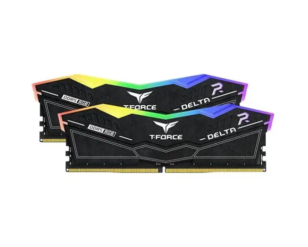T-Force DELTA RGB - DDR5 - kit - 32 GB: 2 x 16 GB - DIMM 288-pin - 7200 MHz / PC5-57600 - unbuffered