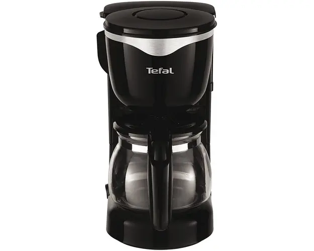 Cafetiera Perfectta CM3408, 600 W, 0.6 l, 6 cesti, vas sticla, sistem antipicurare, functie de mentinere la cald, negru