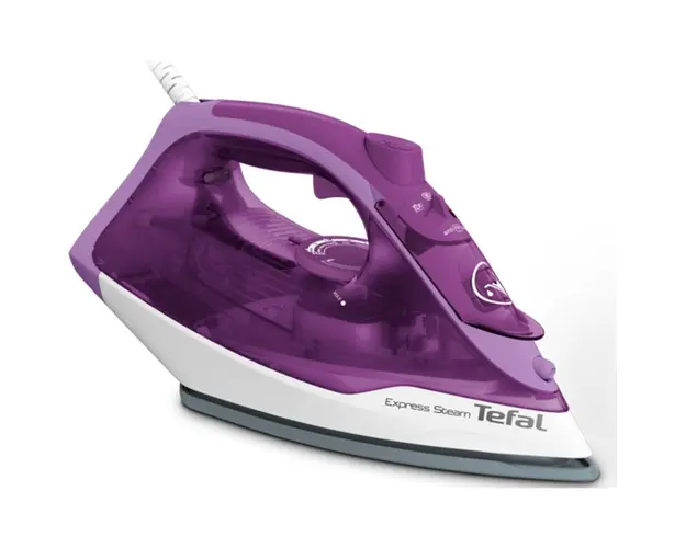 Fier de calcat Tefal Express Steam FV2836E0, 2400W, jet de abur 165 g/min, abur variabil 0-35 g/min, 270 ml, violet