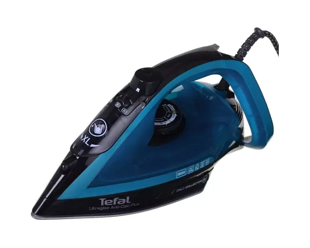 Fier de calcat, Tefal, FV6832, 2800W, 270 ml, albastru