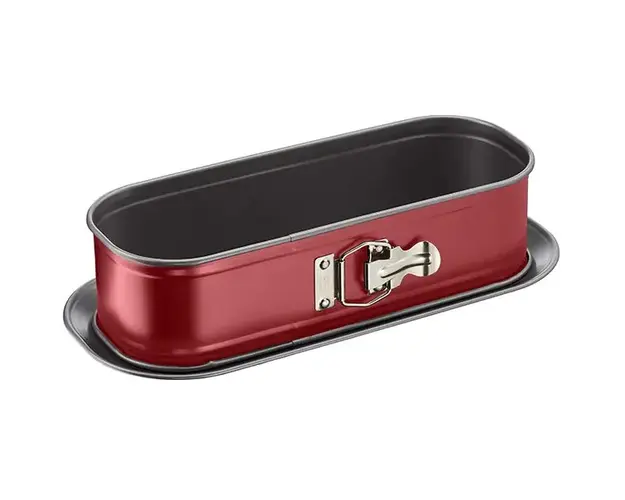 Forma de copt TEFAL DELIBAKE J1640374, 30x11cm, otel, rosu