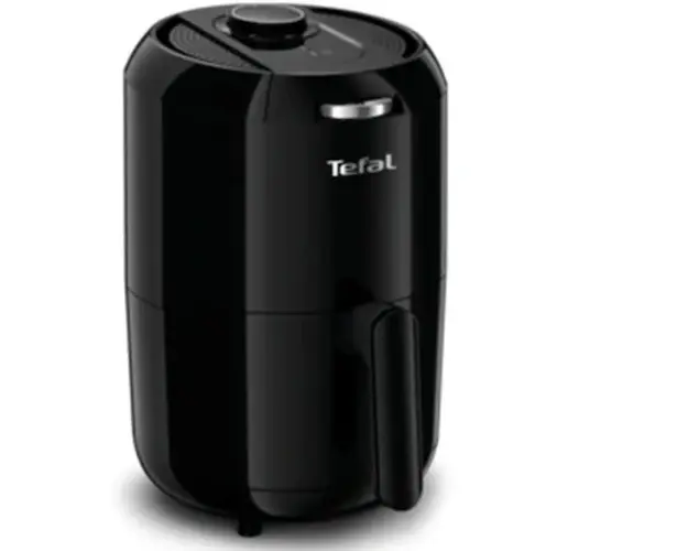 Friteuza TEFAL Easy Fry Compact EY101815, 1.2KG, 4 moduri de gatire, timer 30 min, functie Auto OFF, tehnologie Air Pulse, negru