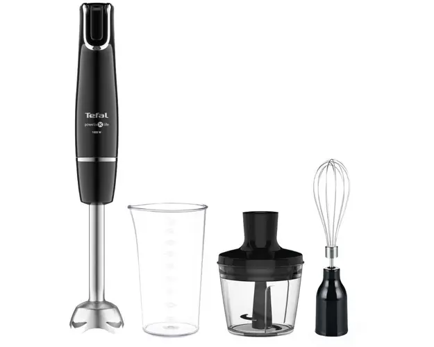 Mixer vertical InfinyForce 3 in 1 HB943838, 1000W, tocator 500ml, pahar 800ml, tel, controlul treptelor de viteza