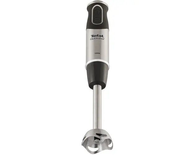 Mixer vertical Tefal QuickChef HB659838, 1000W, 20 de viteze, Functie Turbo, Picior pasator din metal, Pahar gradat 800 ml