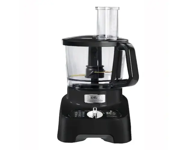 Robot de bucatarie Tefal Double Force DO821838, 1000W, tehnologie PowelixLife, bol capacitate 3L, blender capacitate 2L, sistem EasyLock, Negru