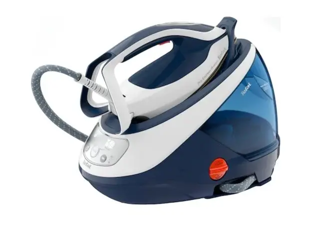 Statie de calcat Tefal ProExpress Protect, 2600W, 7.6 bari, jet de abur 550 g/min, abur variabil 0-140 g/min, talpa Durilium Autoclean, rezervor 1.6L ,albastru