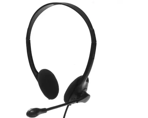 Casti cu microfon Tellur Basic PCH1, control fir, USB, Negru