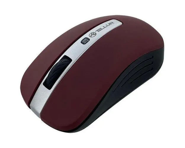 Mouse wireless Tellur Basic, LED, Rosu