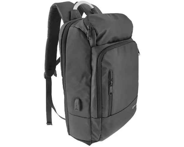 Rucsac laptop Business L, cu port USB, 17.3, negru