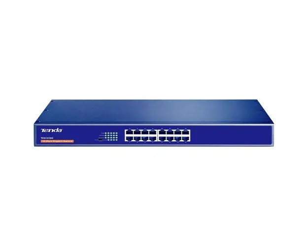 Switch 16 port-uri 10/100/1000 Mbps Gigabit, carcasa metalica