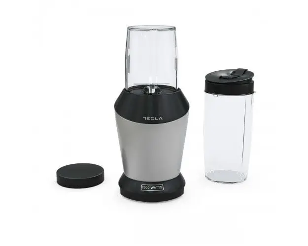 Nutriblender Tesla NB301BXA, 1200W, 0.8L, BPA free, Negru-Argintiu