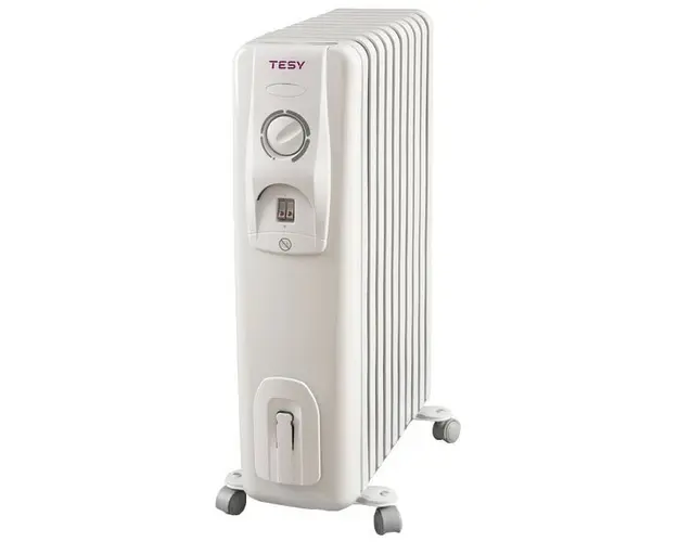 Calorifer electric cu ulei CC 2008 E05 R, 2000 W, 8 elementi, Protectie anti-inghet, Termostat de siguranta