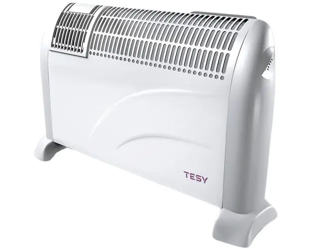 Convector electric de podea Tesy CN 203 ZF, 2000 W, 3 trepte de putere, Termostat de siguranta, Termostat reglabil, Protectie anti-inghet