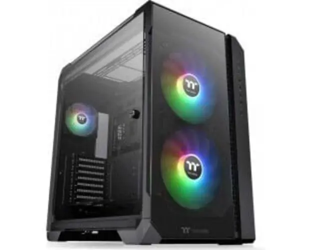 Carcasa Thermaltake View 51 Tempered Glass ARGB Edition neagra SPCC Steel