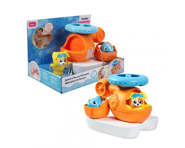 Jucarie de baie, T73305 elicopter de salvare