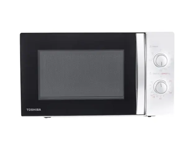 Cuptor cu microunde Toshiba MWP-MG20PWH, 700W, 20 litri, 5 trepte putere, grill Alb