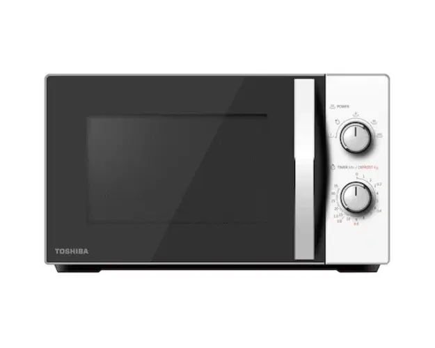 Cuptor microunde Toshiba MW-MM20PWH, 20 l, 800W, Iluminare LED, Alb