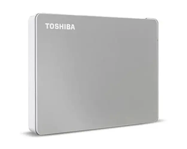 TOSHIBA Canvio Flex 1TB Silver 2.5inch External Hard Drive USB-C