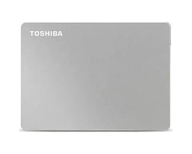 TOSHIBA Canvio Flex 2TB Silver 2.5inch External Hard Drive USB-C