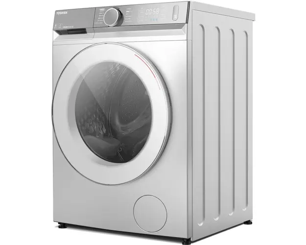 Masina de spalat Toshiba TW-BK100GF4, 9 kg, 1400 RPM, Clasa A, Motor Inverter, Functie Abur, Tehnologie UFB, Wi-Fi, Alb