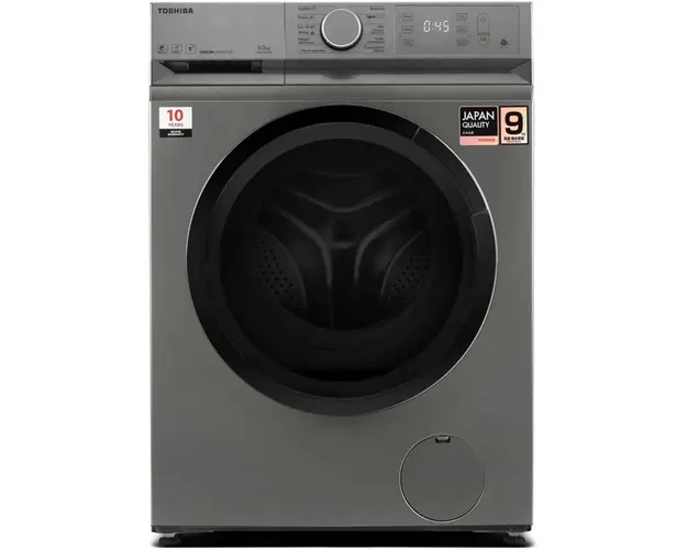 Masina de spalat Toshiba TW-BL100A4SK, 9 kg, 1400 RPM, Clasa B, Display, Ultra Fine Bubble, Steam Wash, Wi-Fi, Antracit