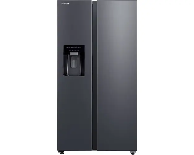 Side by side Toshiba GR-RS755WI-PMJ(06), 568 l, No Frost, Clasa E, Ice Maker 3 in 1, Wifi, Argintiu